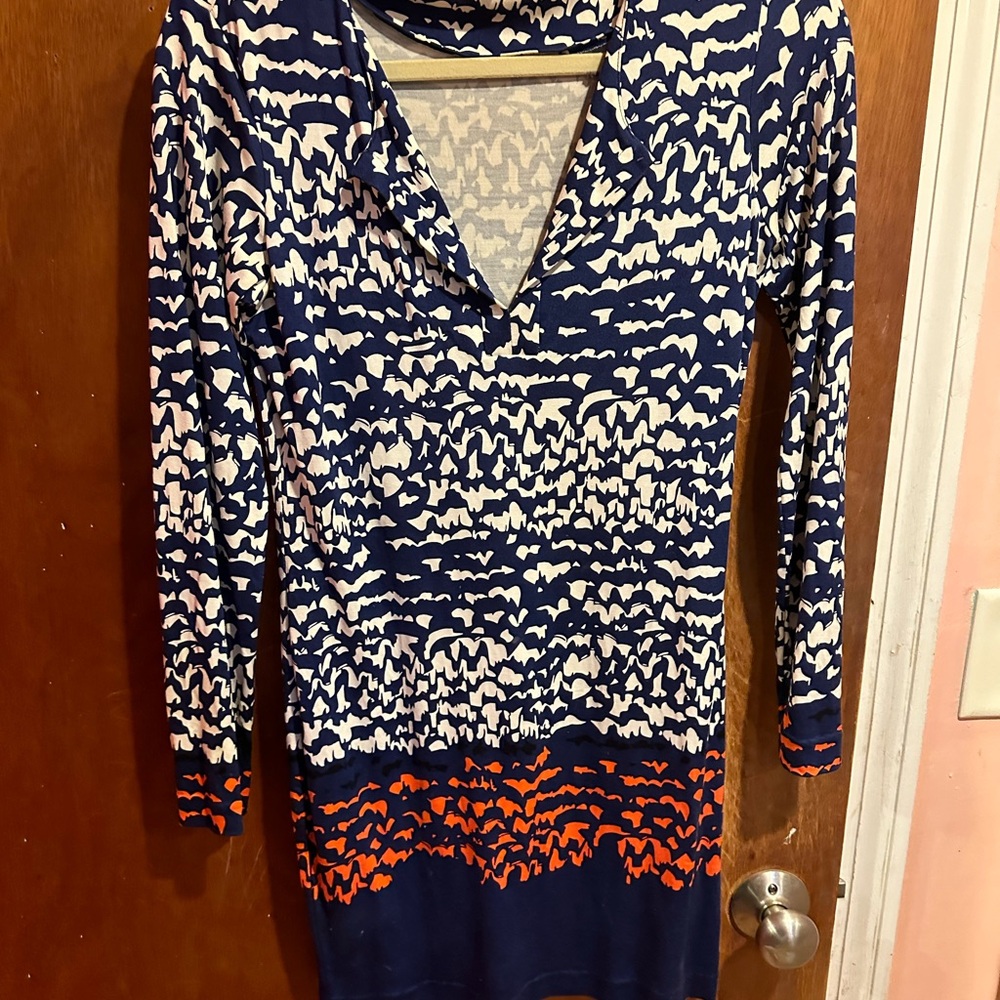Diane von furstenberg Print Dress Size  6